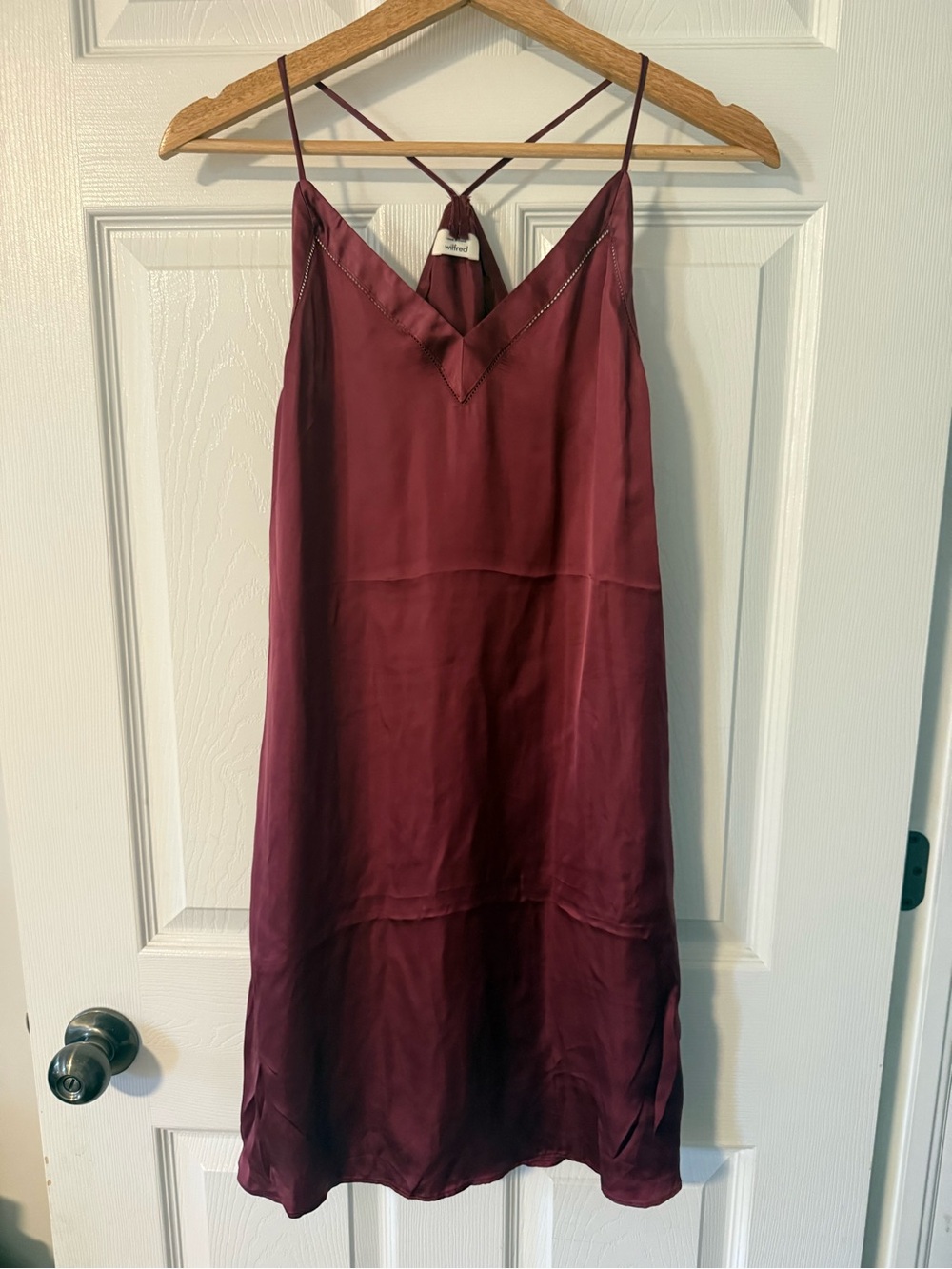 24. WILFRED SLIP DRESS SZ XXS
